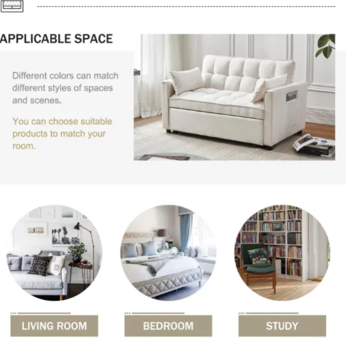 3 in 1 sleeper sofa bed